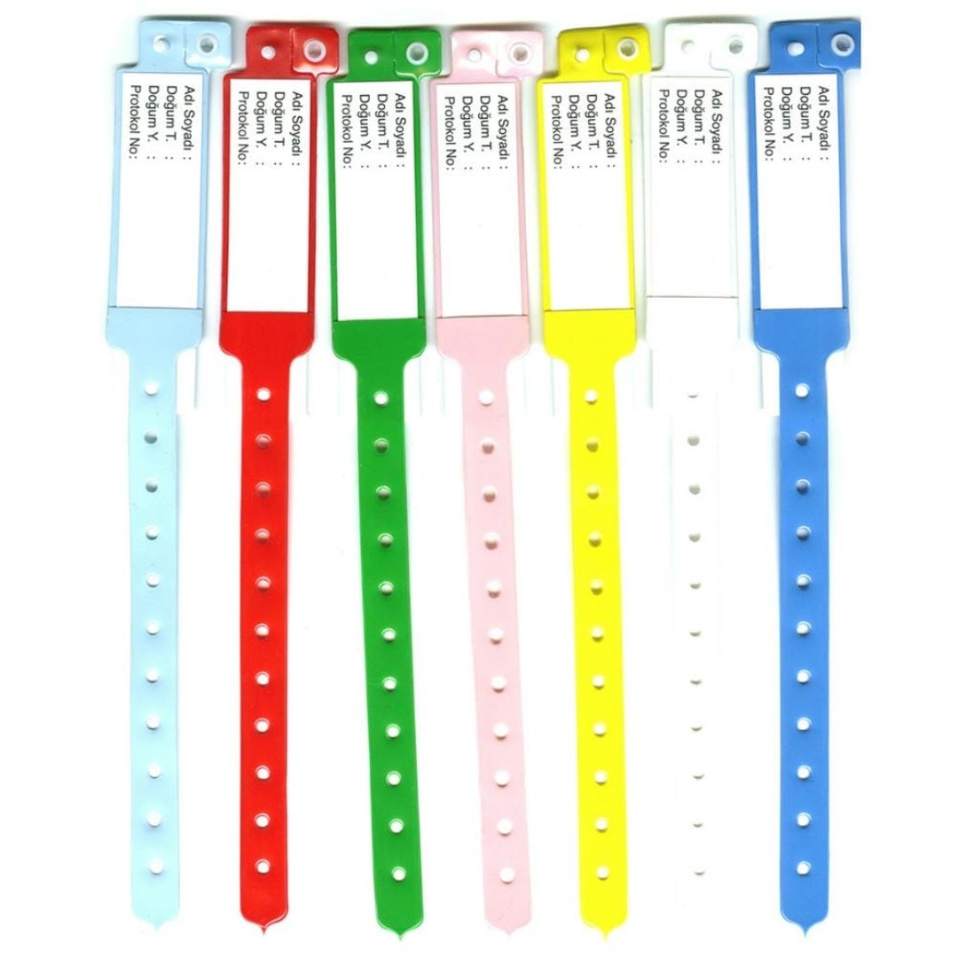 SKS Uyumlu Barkodlu Hastane Bileklikleri