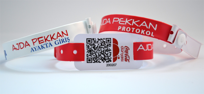 QR KODLU BİLEKLİK