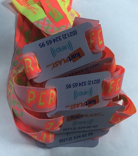 rfid kumaş dokuma bileklikler